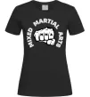 Жіноча футболка MMA Mixed Martial Arts Чорний фото
