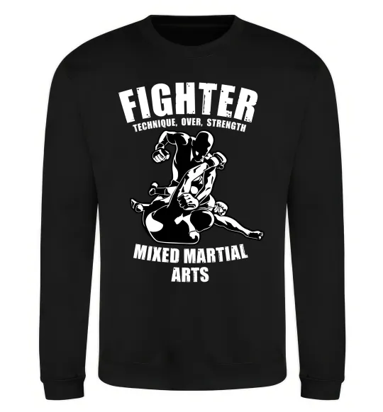 Свитшот MMA fighter Черный фото