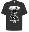 Футболка Оверсайз MMA fighter Черный фото