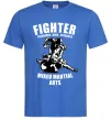 Чоловіча футболка MMA fighter Яскраво-синій фото