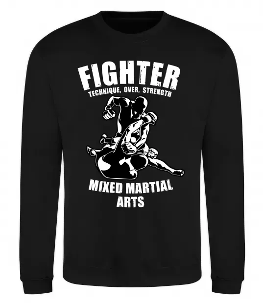 Свитшот MMA fighter Черный фото