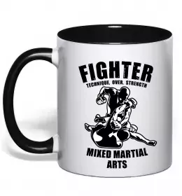 Чашка с цветной ручкой