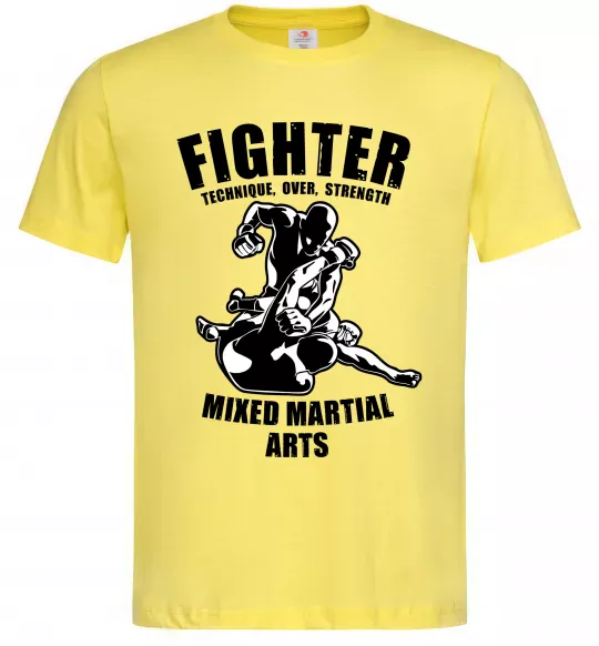 Чоловіча футболка MMA fighter Лимонний фото