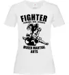Женская футболка MMA fighter Белый фото