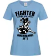 Женская футболка MMA fighter Голубой фото