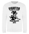 Свитшот MMA fighter Белый фото