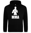Мужская толстовка (худи) MMA борець Черный фото
