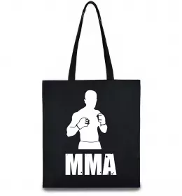 Еко-сумка MMA борець Чорний фото