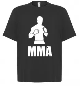 Футболка Оверсайз MMA борець Черный фото