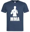 Мужская футболка MMA борець Темно-синий фото