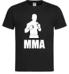 Мужская футболка MMA борець Черный фото