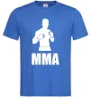 Мужская футболка MMA борець Ярко-синий фото