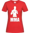 Женская футболка MMA борець Красный фото