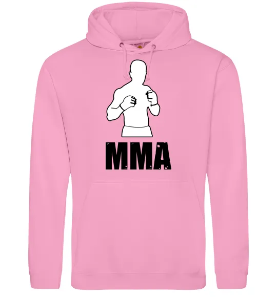 Жіноча толстовка (худі) MMA борець Рожевий фото
