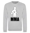 Свитшот MMA борець Серый меланж фото