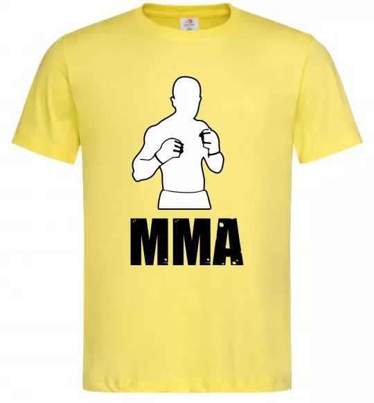 Мужская футболка MMA борець Лимонный фото