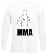 Лонгслив MMA борець Белый фото
