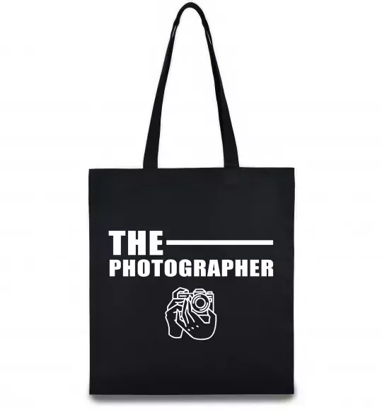 Эко-сумка The photographer Черный фото