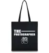 Эко-сумка The photographer Черный фото