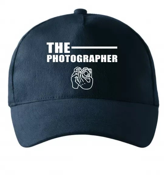 Кепка The photographer Темно-синий фото