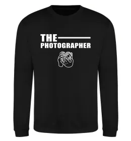 Свитшот The photographer Черный фото