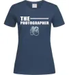 Женская футболка The photographer Темно-синий Женская футболка The photographer Темно-синий фото