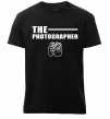 Мужская премиум футболка The photographer Черный фото