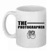 Чашка керамическая The photographer Белый фото