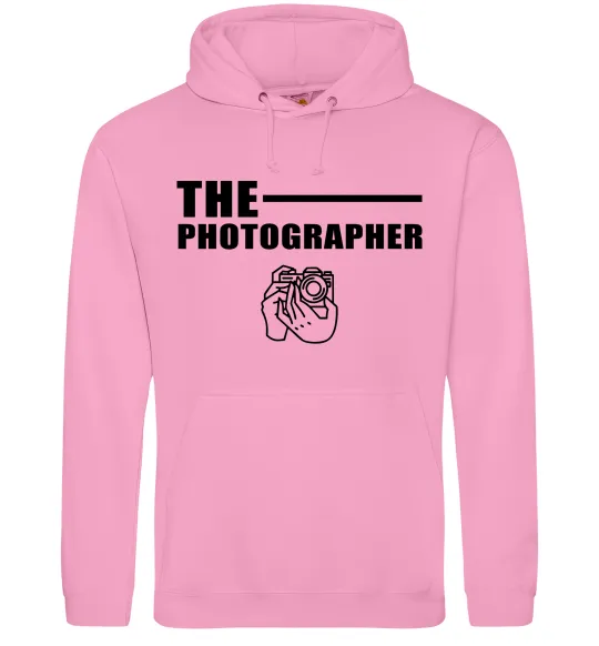 Жіноча толстовка (худі) The photographer Рожевий фото
