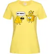 Женская футболка Say people Лимонный Женская футболка Say people Лимонный фото