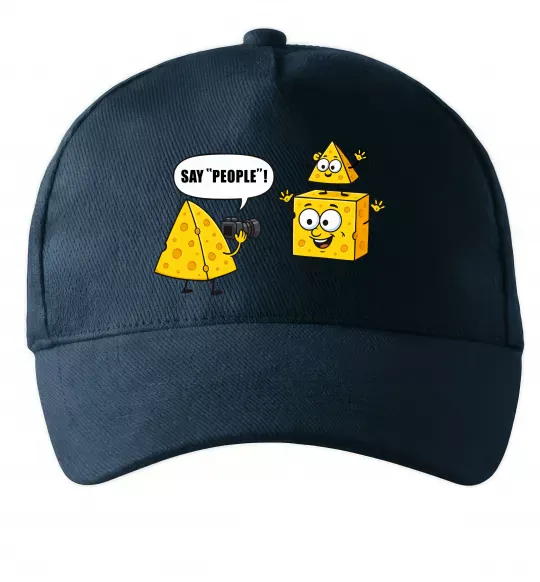 Кепка Say people Темно-синій фото