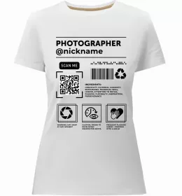 Женская премиум футболка