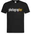 Мужская футболка Photograp her Черный фото