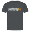 Мужская футболка Photograp her Графит фото