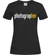 Женская футболка Photograp her Черный фото