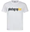 Мужская футболка Photograp her Белый фото