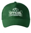 Кепка Official photographer Темно-зеленый фото