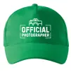 Кепка Official photographer Зеленый фото