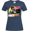 Женская футболка I love photography photo Темно-синий Женская футболка I love photography photo Темно-синий фото