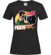 Женская футболка I love photography photo Черный Женская футболка I love photography photo Черный фото