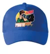 Кепка I love photography photo Ярко-синий фото
