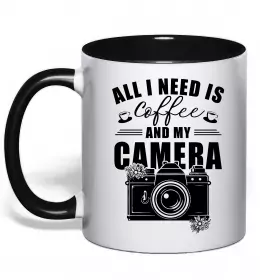 Чашка с цветной ручкой