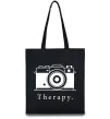 Еко-сумка Photo is therapy Чорний фото