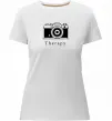 Женская премиум футболка Photo is therapy Белый Женская премиум футболка Photo is therapy Белый фото