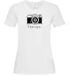 Женская футболка Photo is therapy Белый фото