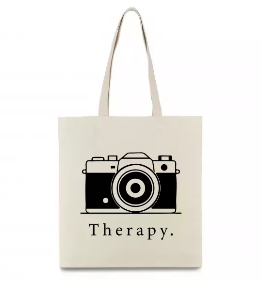 Еко-сумка Photo is therapy Бежевий фото