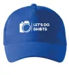 Кепка Let`s do shots Ярко-синий фото