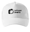 Кепка Let`s do shots Белый фото