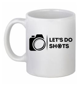 Чашка керамическая Let`s do shots
