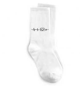 Носки Серцебиття фотографа темні вироби